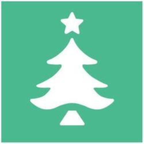 CWR FUSTELLA 25 mm ALBERO DI NATALE